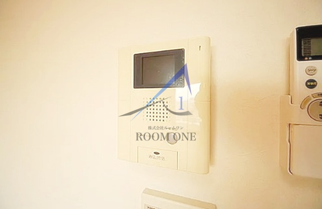 アルビオンクレストのセキュリティ|モニター付きインターホンです。