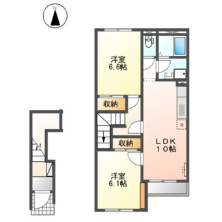 【間取り】 | クレシア南黒田
