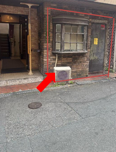 大阪市北区芝田２丁目の店舗事務所の外観