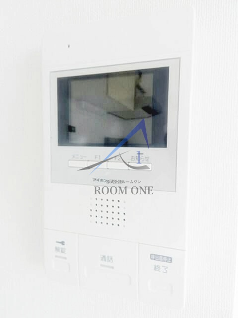 ノブレス桜丘のセキュリティ|モニター付きインターホンです。