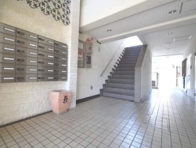 ハイムベルビーのエントランス