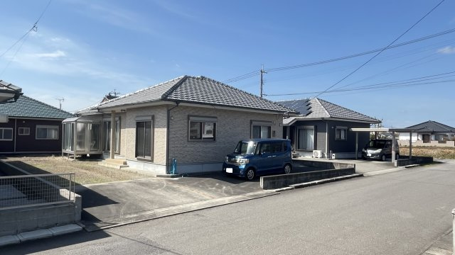 志布志インター近く高台一戸建ての外観