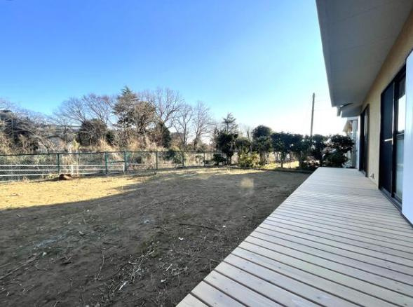 ひたちなか市大字津田　中古戸建の庭