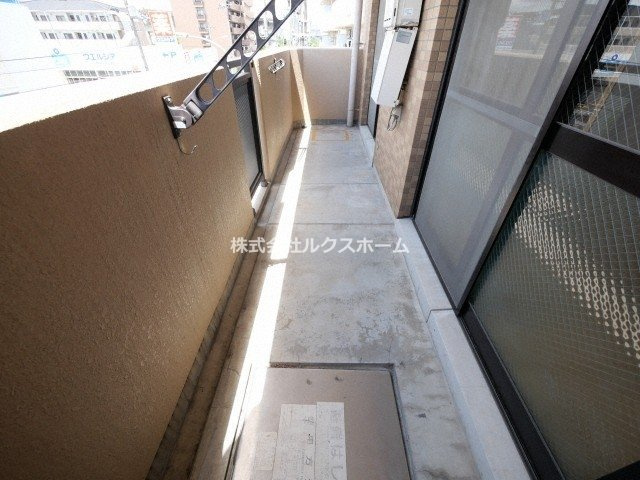 フィオーレつじのバルコニー|広々としたバルコニーです