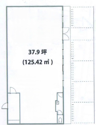 東平根岸様店舗の間取り
