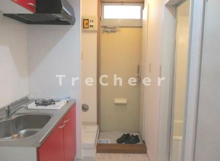 ルミエール武蔵関の玄関