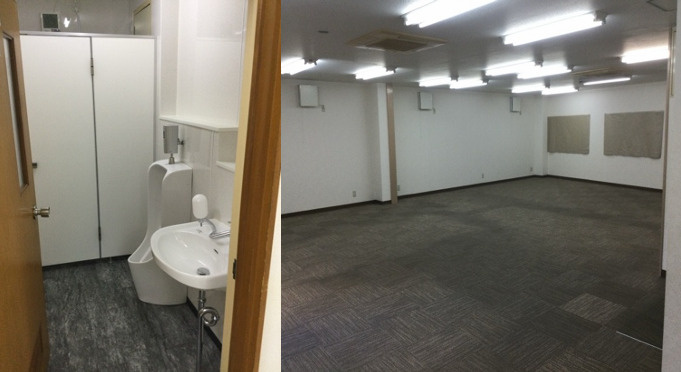 大阪市北区豊崎５丁目の事務所の内装