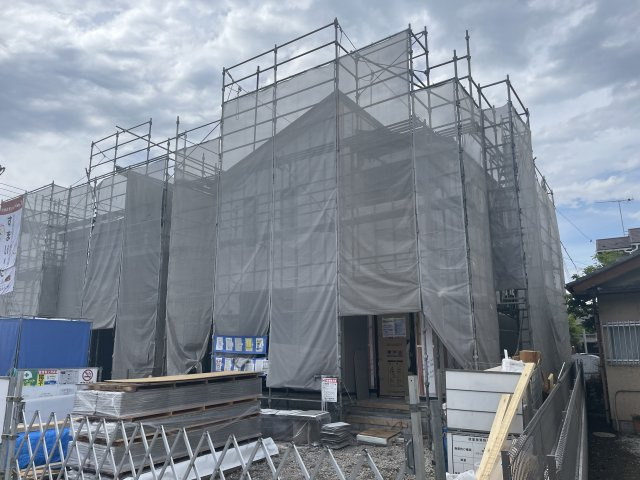 【前面道路含む現地写真】 | 深谷市田所町第3　リーブルガーデン　新築戸建　全2棟　2号棟 | 3/5撮影