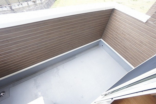 ウェイホームやまのくちＢのバルコニー|バルコニーがあります