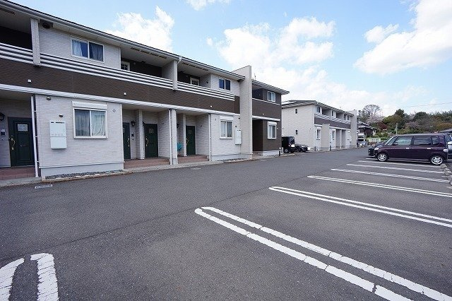 ウェイホームやまのくちＢの駐車場|駐車場です