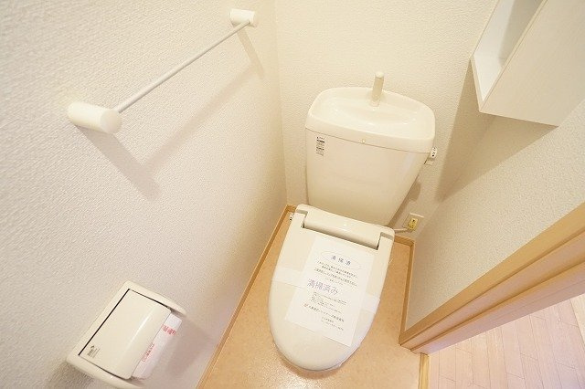 ウェイホームやまのくちＢのトイレ|トイレです