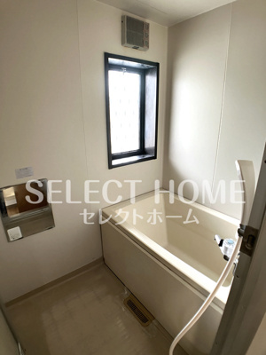 【浴室】 | シティハイムみやびＢ | 落ち着いた空間のお風呂です