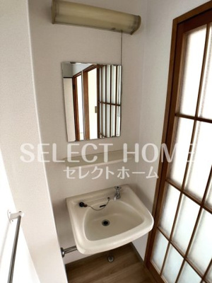 【洗面所】 | シティハイムみやびＢ | 忙しい朝には欠かせない洗面所です