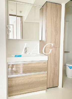 【洗面所】 | LUMEED勝どき | 洗面台です。