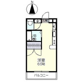 洋室６．５帖ワンルーム