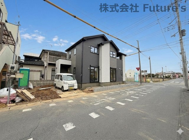 三郷市高州1丁目　新築戸建　全1棟の前面道路含む現地写真|前面道路含む現地写真です。