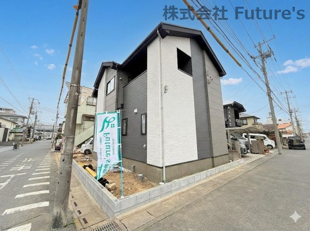 三郷市高州1丁目　新築戸建　全1棟の前面道路含む現地写真|前面道路含む現地写真です。