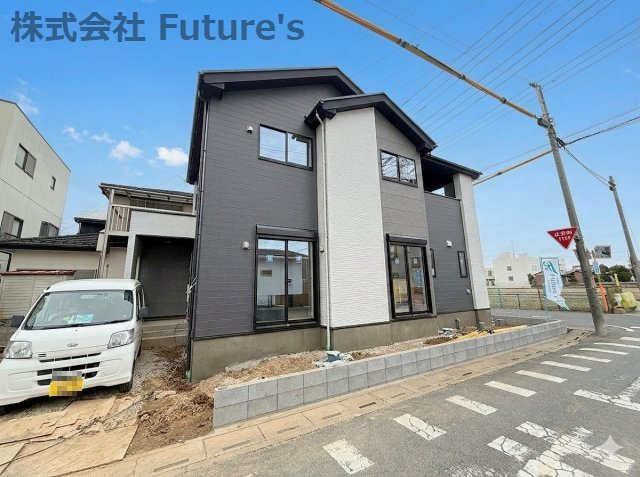 三郷市高州1丁目　新築戸建　全1棟の外観|現地の写真になります。