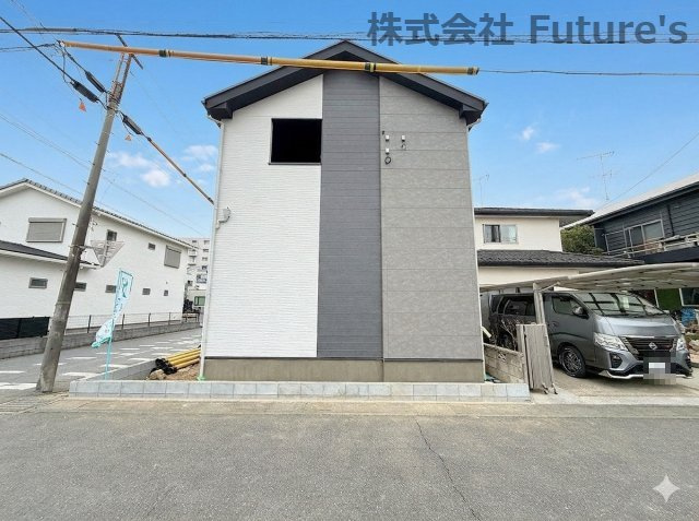 三郷市高州1丁目　新築戸建　全1棟の外観|現地の写真になります。