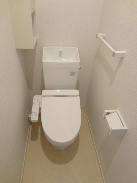 熊本市西区横手４丁目のアパートのトイレ