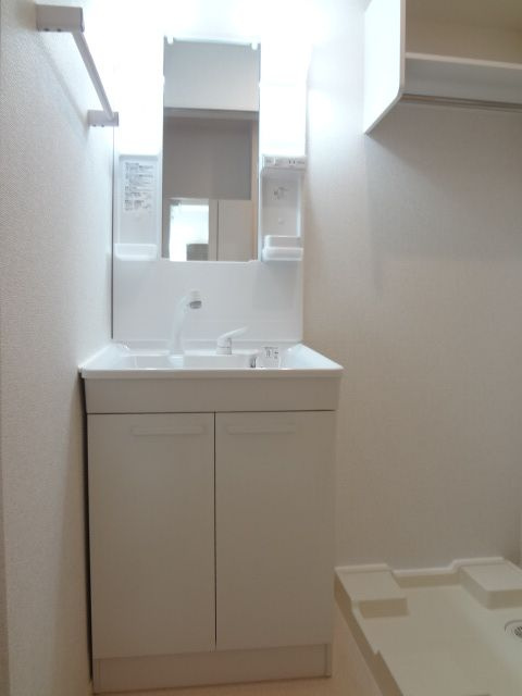 熊本市西区横手４丁目のアパートの独立洗面台