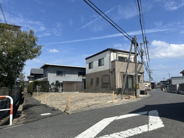 COLORSグリーンヒル　栗東市高野　限定1区画の前面道路含む現地写真