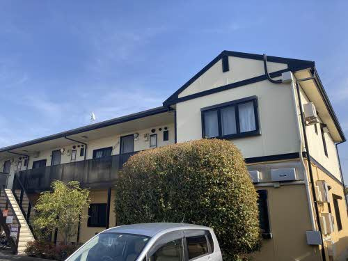 フレグランスガーデンB棟の外観|外観は落ち着いています