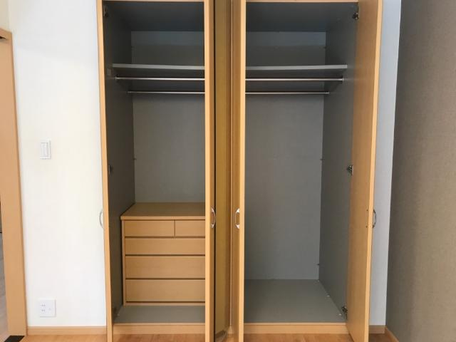 グリーンハイム新守山の収納|クローゼット