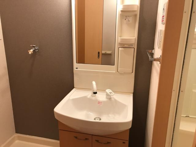 グリーンハイム新守山の洗面所|洗髪洗面化粧台