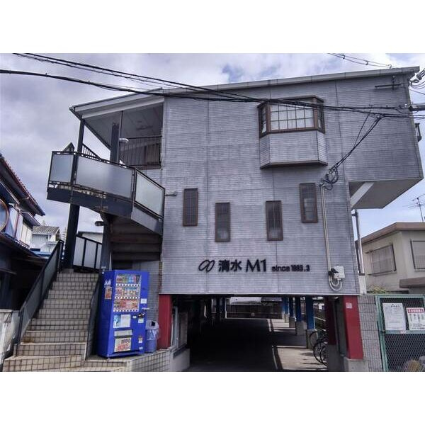 清水M1のエントランス