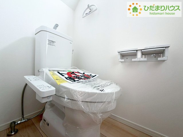 いわき市常磐西郷町第１０　新築戸建　3号棟のトイレ|1・2階にトイレあるため、同時に利用でき混雑を避けられますね