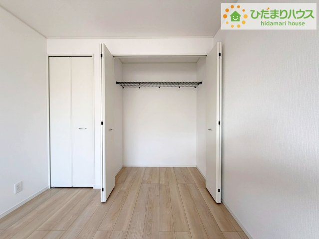 いわき市常磐西郷町第１０　新築戸建　3号棟の収納|クローゼットタイプの収納は荷物がどこにあるかすぐに見つかります！