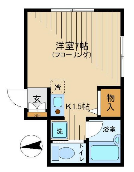 ヴィラさくらの間取り