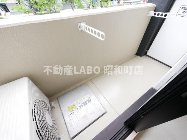 ブリリアン夕陽丘のバルコニー