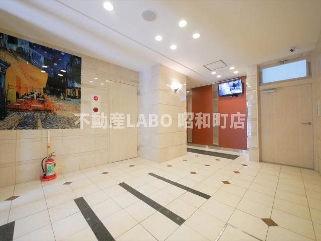 ブリリアン夕陽丘のエントランス