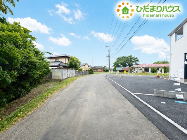 高萩市高萩第2　新築戸建　1号棟の前面道路含む現地写真|閑静な住宅地で叶える穏やかな新生活☆彡