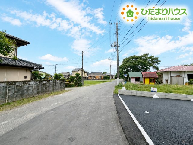 高萩市高萩第2　新築戸建　2号棟の前面道路含む現地写真|閑静な住宅地で叶える穏やかな新生活☆彡