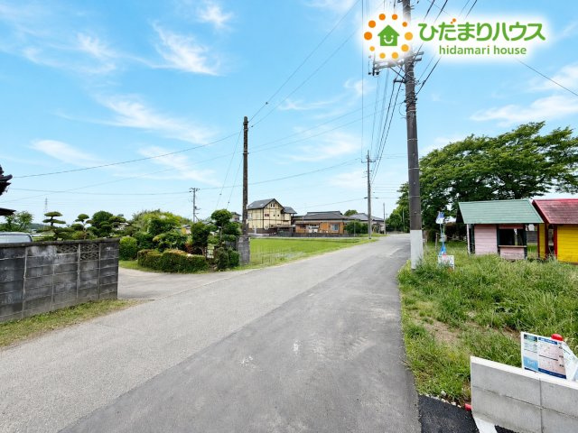高萩市高萩第2　新築戸建　3号棟の前面道路含む現地写真|閑静な住宅地で叶える穏やかな新生活☆彡