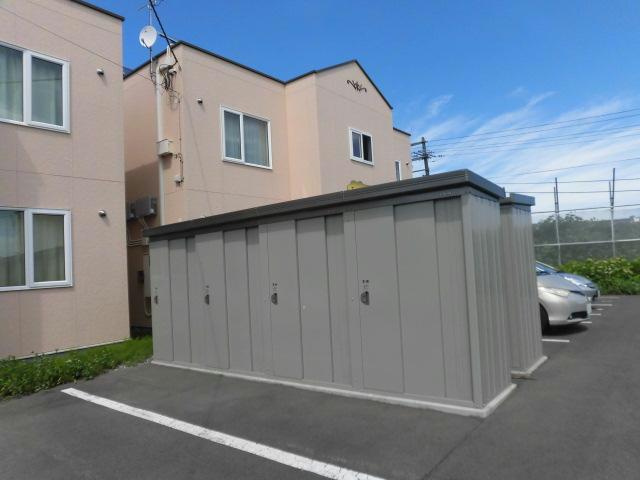 エスペランサ新得　Ⅲ・Ⅳの設備|物置