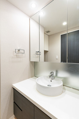 【洗面所】 | パークアクシス恵比寿 | ※写真は同タイプ住戸です。