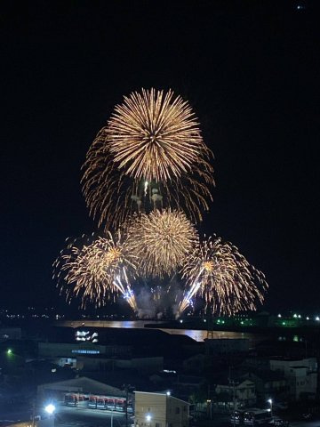 アルファステイツ城町のその他|大迫力！夏の花火がバルコニーから観覧できます。