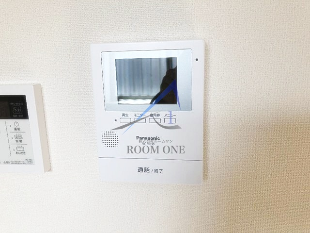 エスポワールⅠのセキュリティ|モニター付きインターホンです。