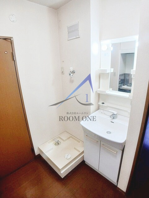 淡之須コーポの洗面所|洗面台です。