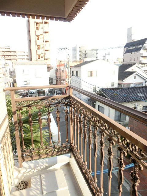 ラパークのバルコニー