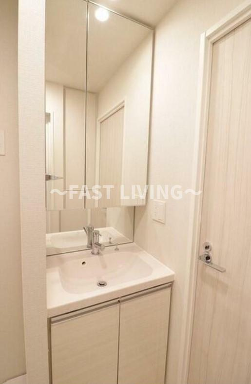 ライトテラス秋葉原の洗面所