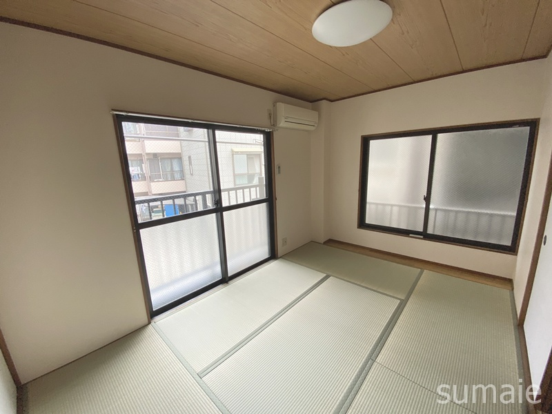 タカヨシコーポのエントランス|エントランススペース。