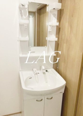 【洗面所】 | カーサＬＧ | 独立洗面台です。