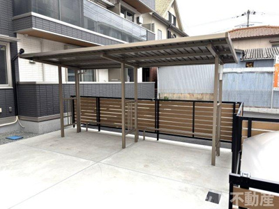 【その他共用部分】 | 西町SUZUKAZE | 屋根付き駐輪場