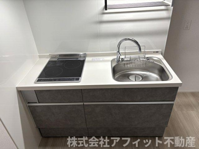 【キッチン】 | 西町SUZUKAZE | IHクッキングヒーター付き