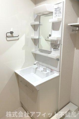 【洗面所】 | 西町SUZUKAZE | 洗髪洗面化粧台